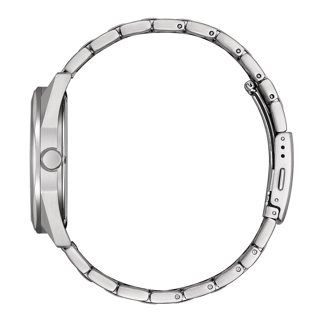 Citizen Analog Black & Stainless Steel Men's Watch BM7600 81E