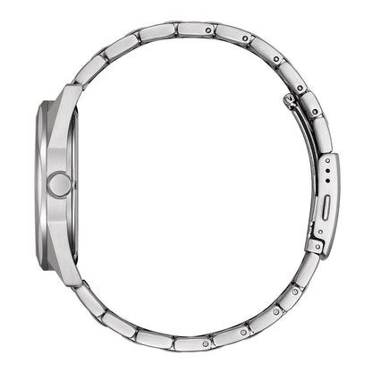 Citizen Analog Black & Stainless Steel Men's Watch BM7600 81E