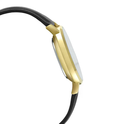 Casio Analog Black & Leather Women's Watch A1785