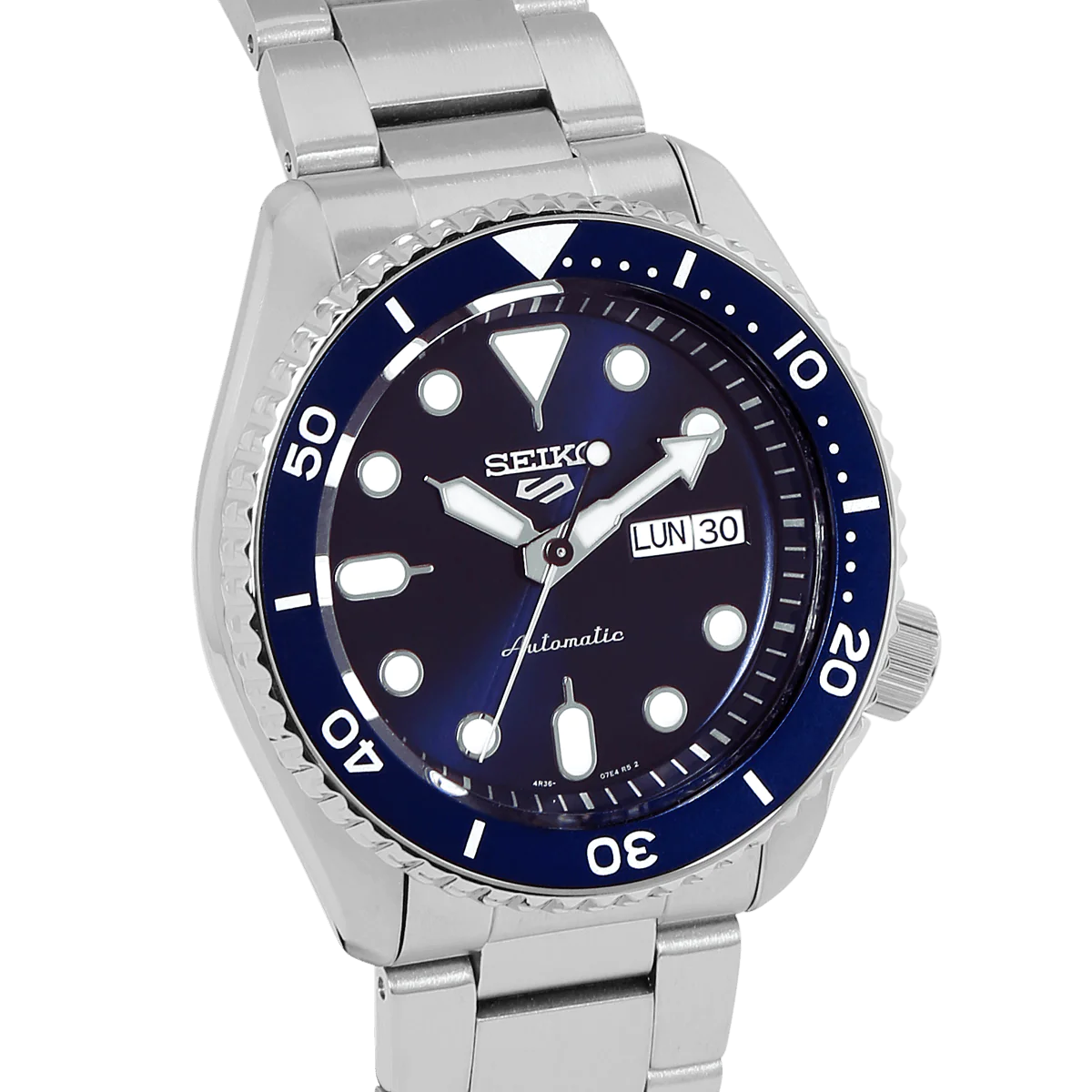 Seiko Analog Blue & Stainless Steel Men's Watch SRPD51K1
