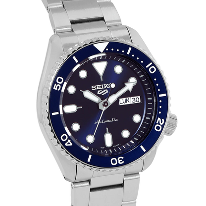 Seiko Analog Blue & Stainless Steel Men's Watch SRPD51K1