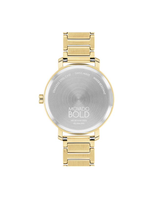 Movado  Gold & Stainless Steel Women's Watch 3601106