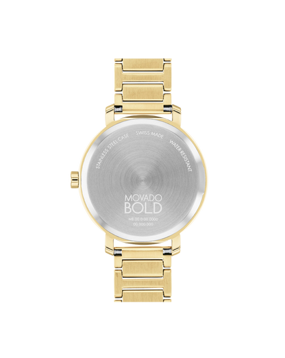 Movado  Gold & Stainless Steel Women's Watch 3601106