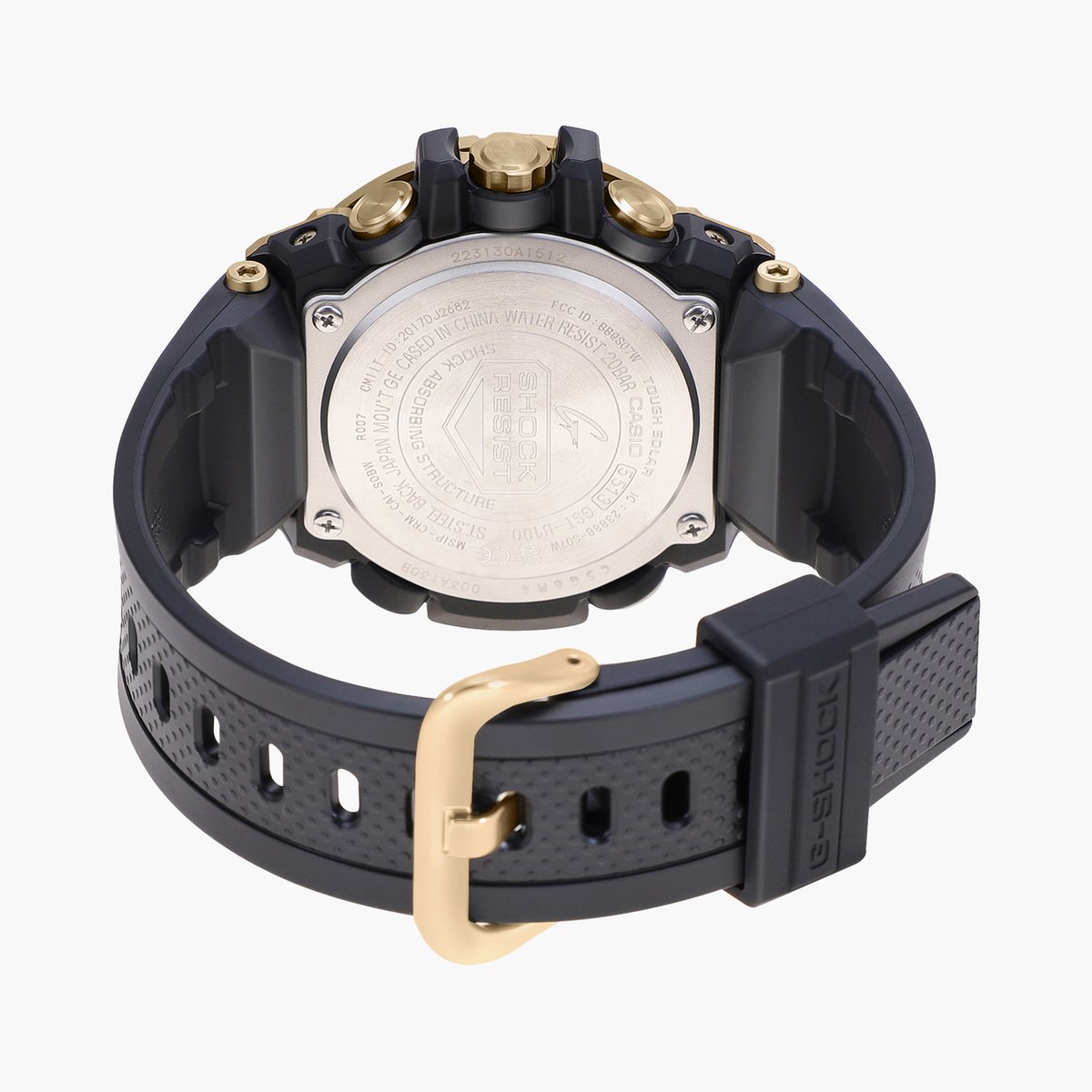 Casio Analog-Digital Black & Resin Men's Watch G1273