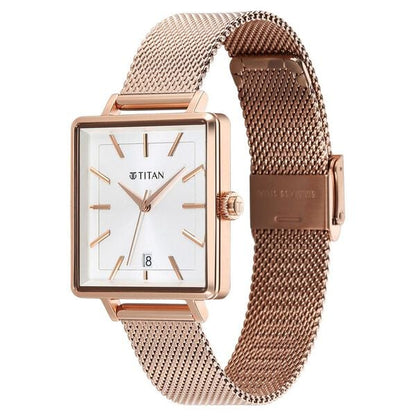 Analog Silver & Stainless Steel Women' 94205YM01