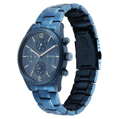 Multifunction Blue &  Men's Watch 1805QM07