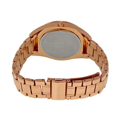 Seiko Chronograph Rose Gold & Stainless Steel Women's Watch SKY680P1