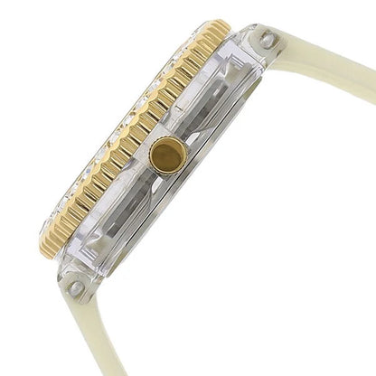 Fastrack Analog Silver & Plastic Women' NS9827PP01