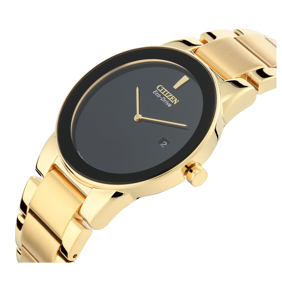 Citizen Analog Black & Stainless Steel Men's Watch AU1062 56E