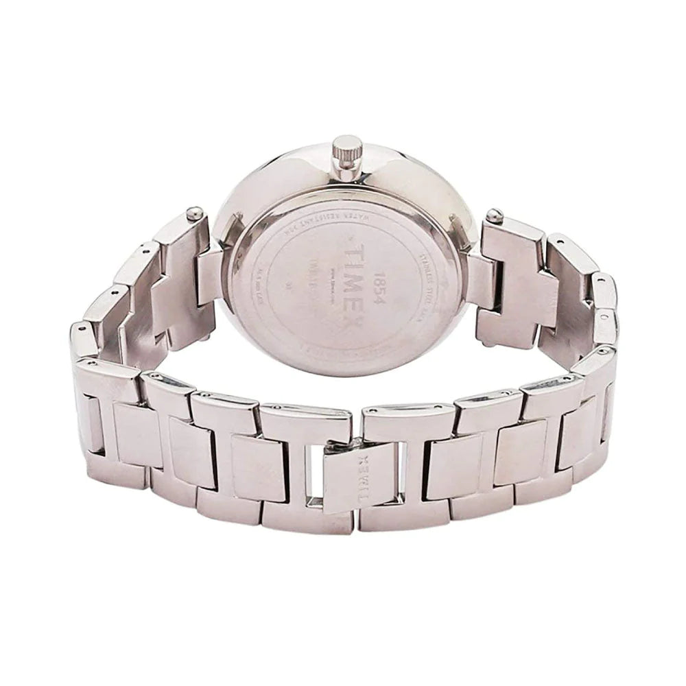 Analog Silver & Stainless Steel Women's Watch TWEL12002