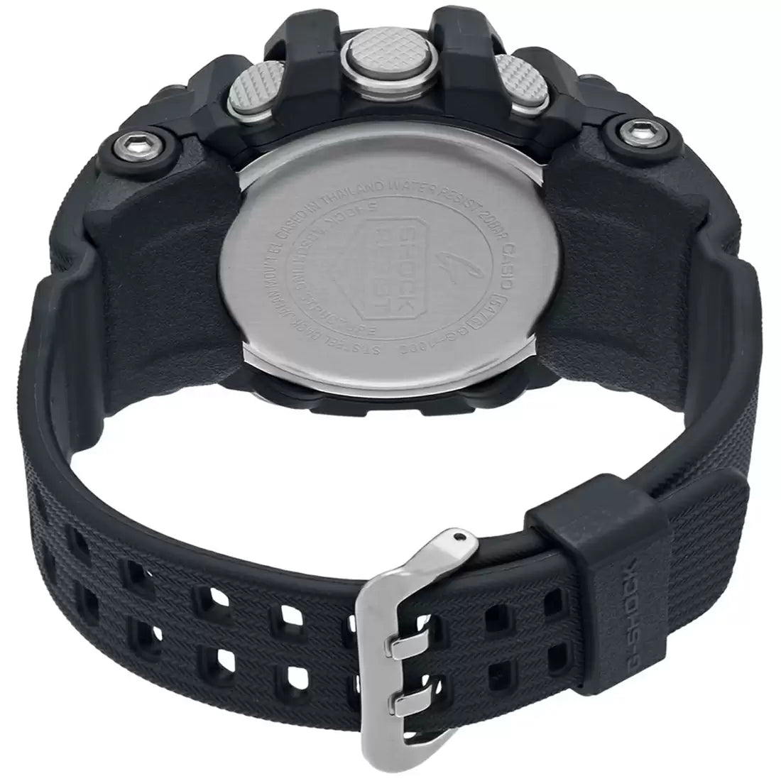 Casio Analog-Digital Black & Resin Men's Watch G660