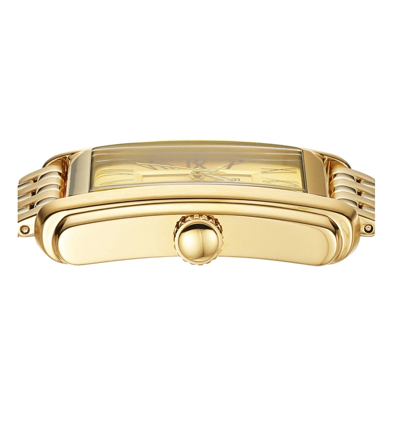 Fossil  Gold & Stainless Steel Men's Watch FS6009