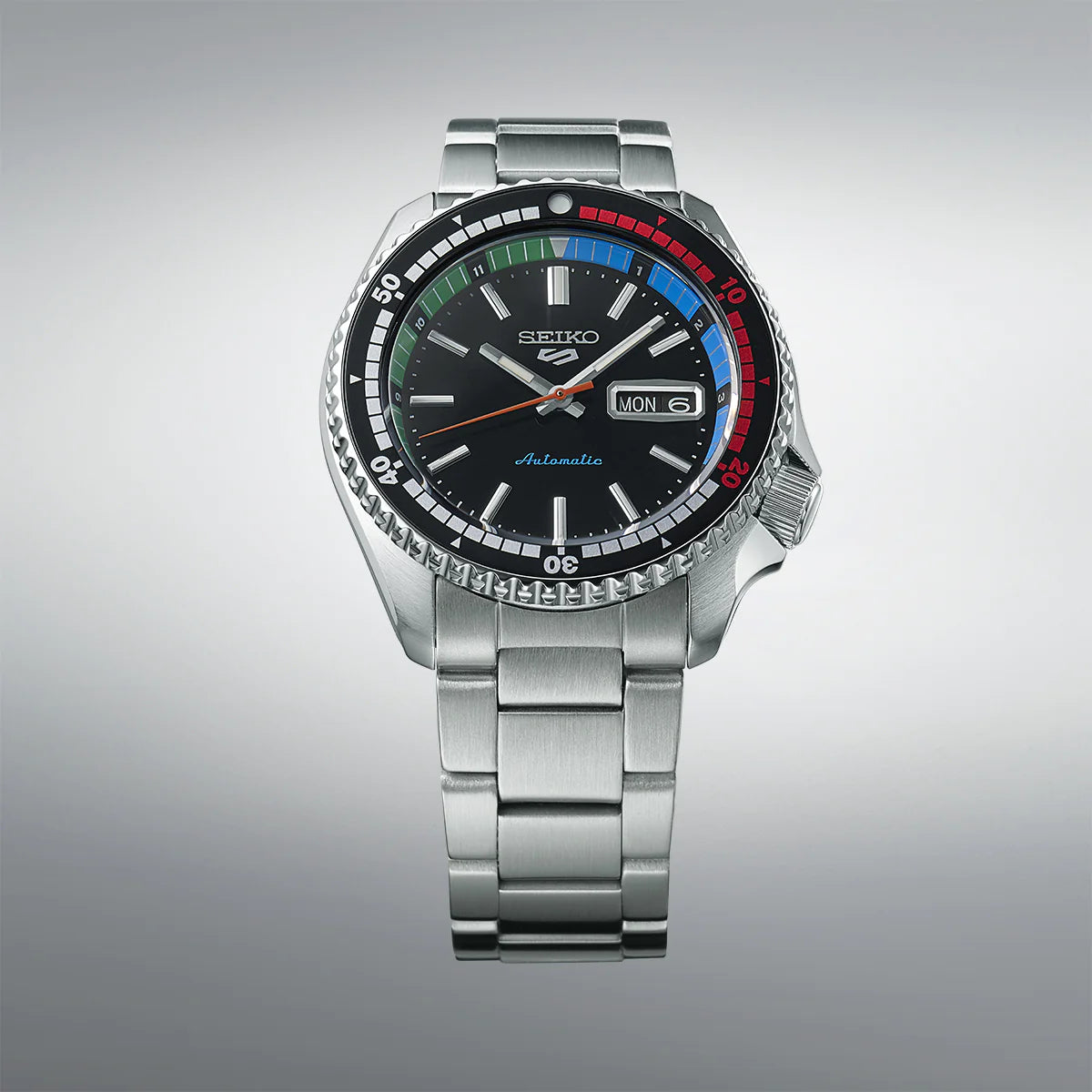 Seiko Analog Black & Metal band Men's Watch SRPK13K1