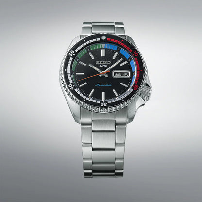 Seiko Analog Black & Metal band Men's Watch SRPK13K1