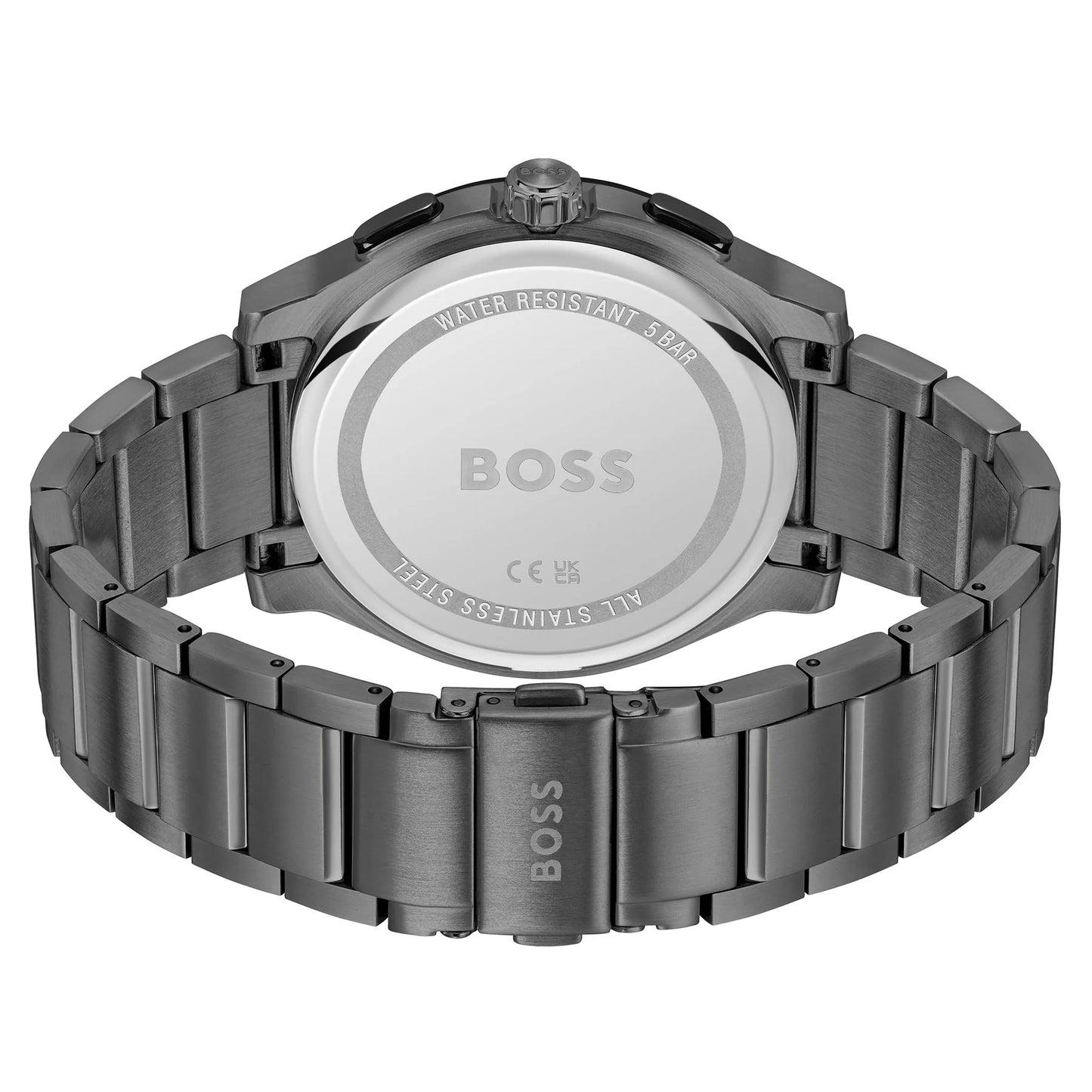 Hugo Boss Black Steel Chronograph Men's Watch 1514192