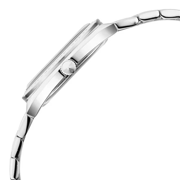 Analog Blue & Stainless Steel Women' 95317SM01