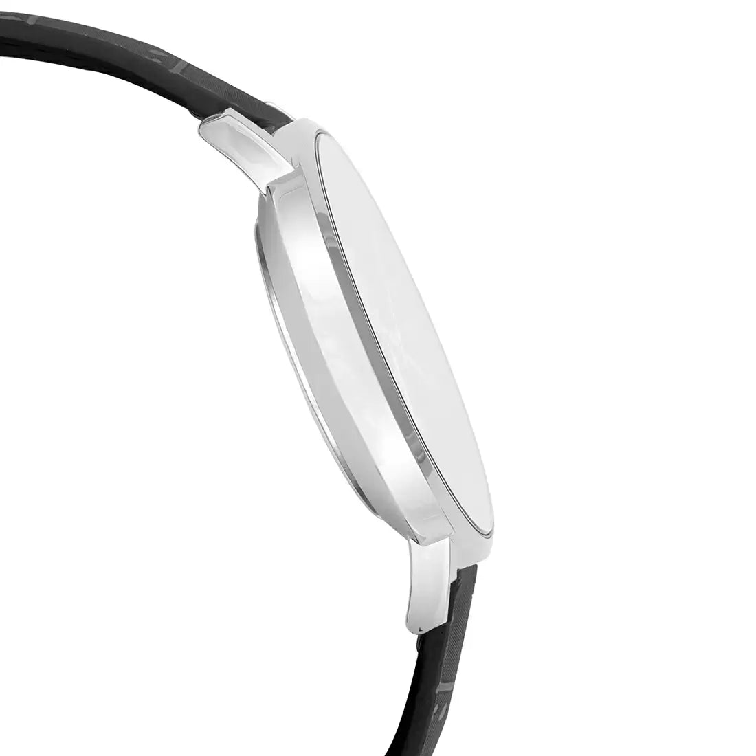 Casio Analog Black & Leather Men's Watch A1615