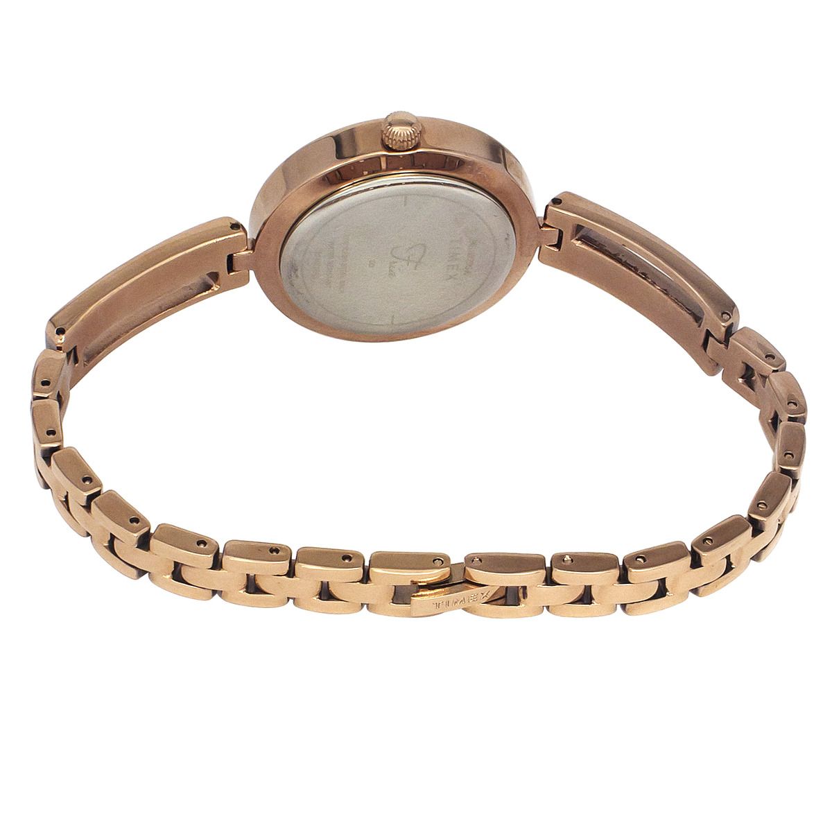 Analog Black & Brass Women's Watch TWEL16502