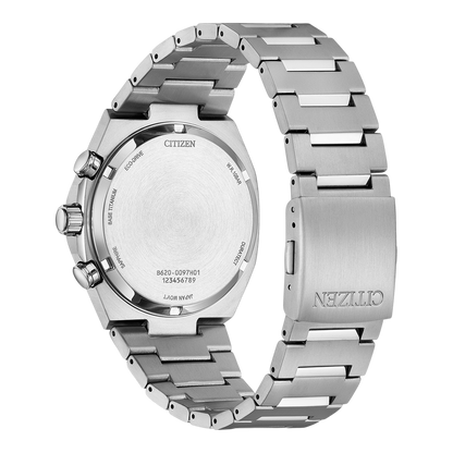 Citizen Chronograph Green & Titanium Men' CA4610 85M