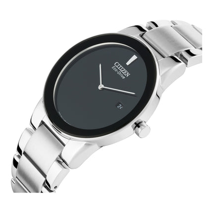 Citizen Analog Black & Stainless Steel Men's Watch AU1060 51E