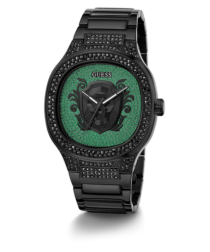 Guess  Green & Stainless Steel Men's Watch GW0565G2