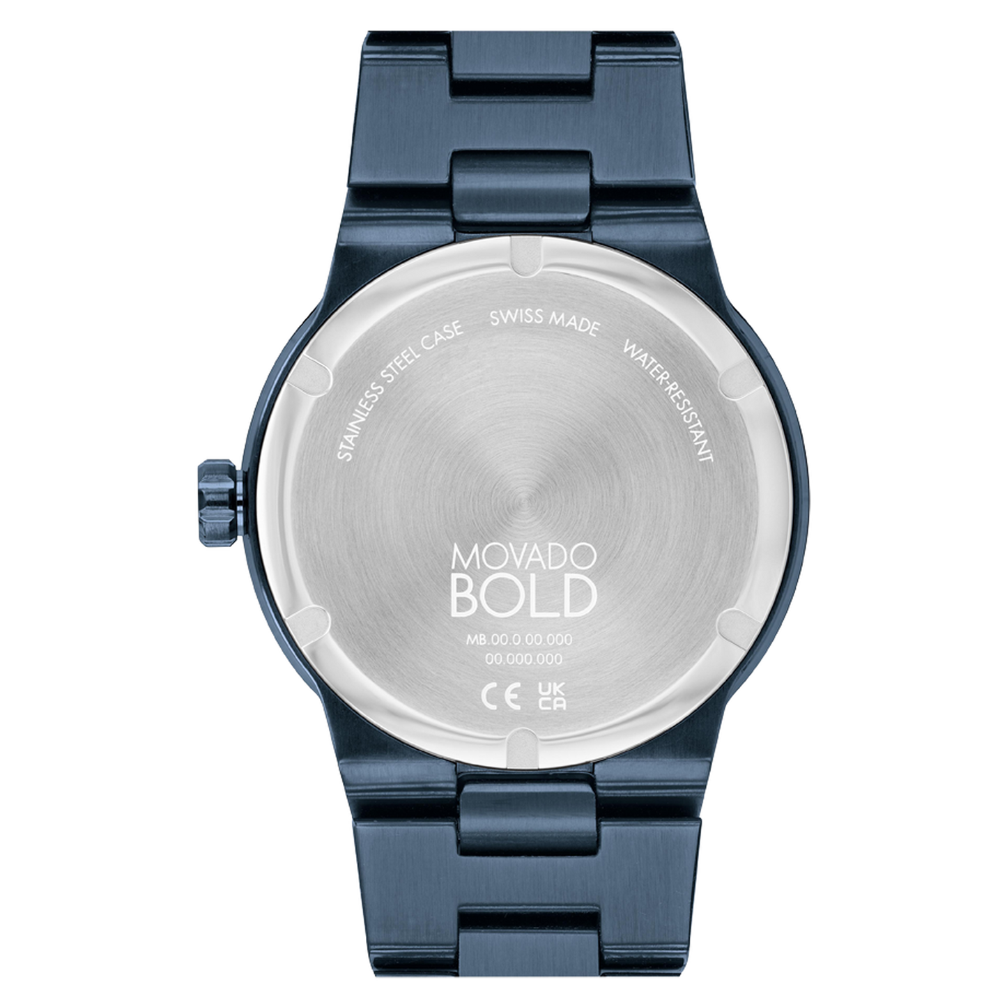 Movado Analog Blue & Stainless Steel Men's Watch 3600852