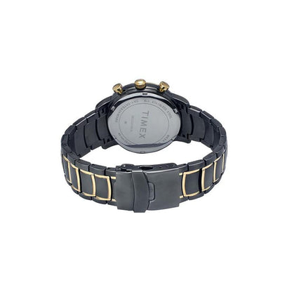 Timex Analog Black & Stainless Steel Men's Watch TWEG20204