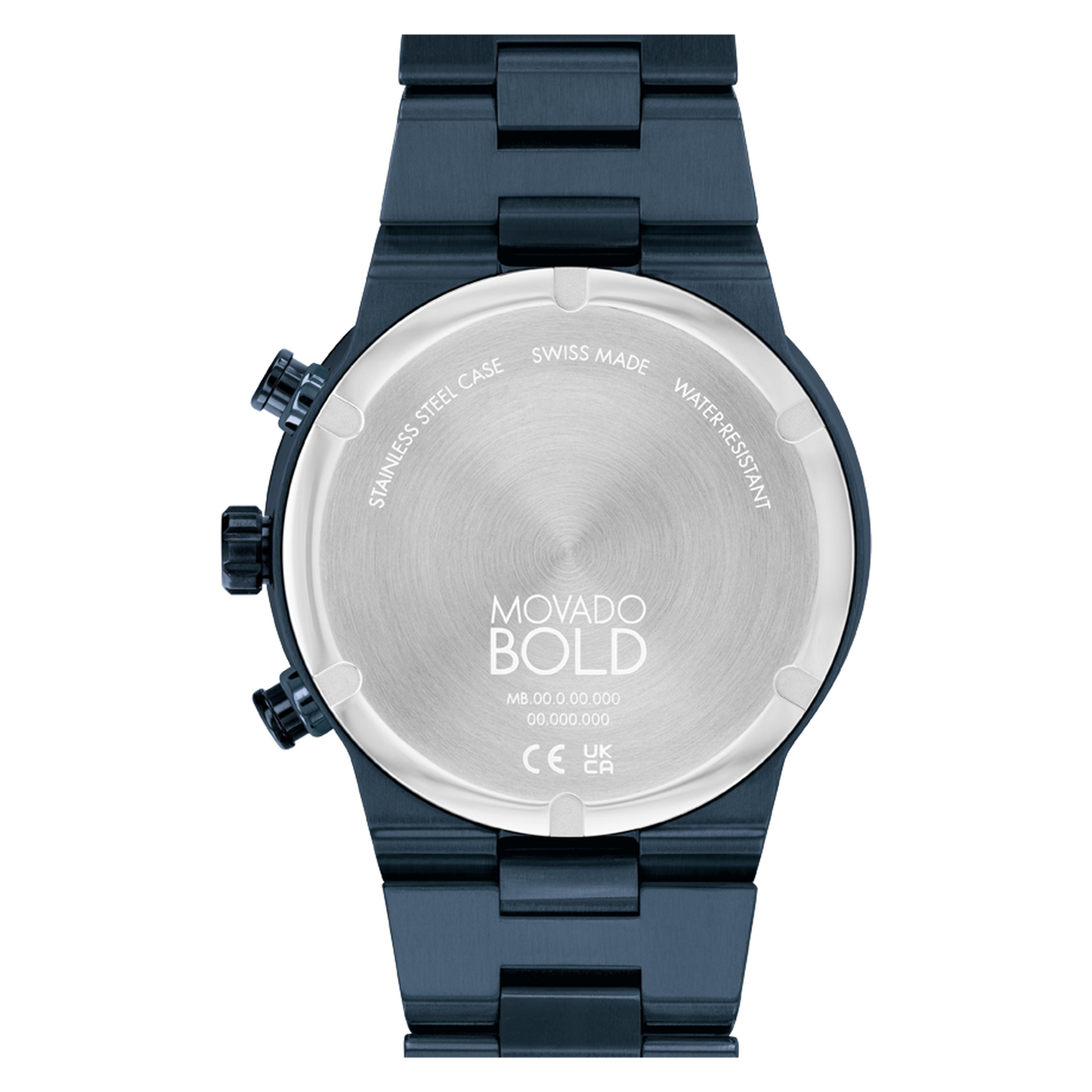 Movado Analog Blue & Stainless Steel Men's Watch 3600859