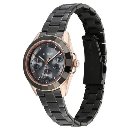 Multifunction Grey & Stainless Steel Women' 95315KM02