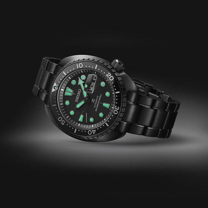 Prospex ‘Black Series’ ‘Night Vision’ Turtle Diver’s watch SRPK43K1