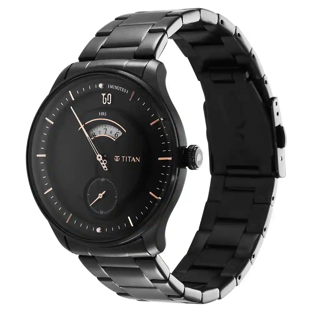 Analog Black &  Men's Watch NR1890NM01