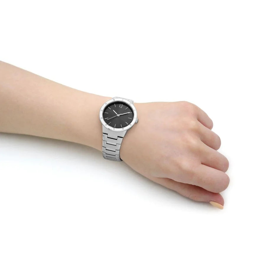 Hugo Boss Analog Black & Stainless Steel Women's Watch 1502647