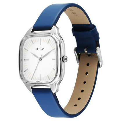 Analog Beige & Leather Women's Watch 2733SL02