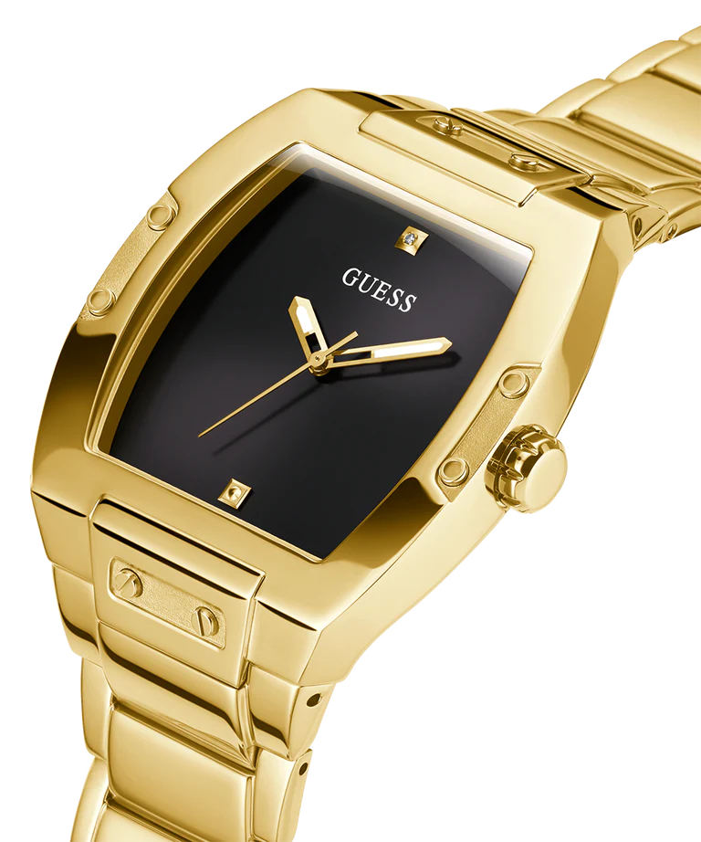 Guess  Black & Stainless Steel Men's Watch GW0387G2