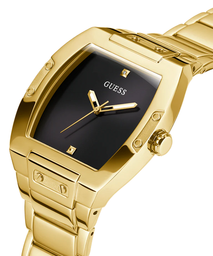 Guess  Black & Stainless Steel Men's Watch GW0387G2