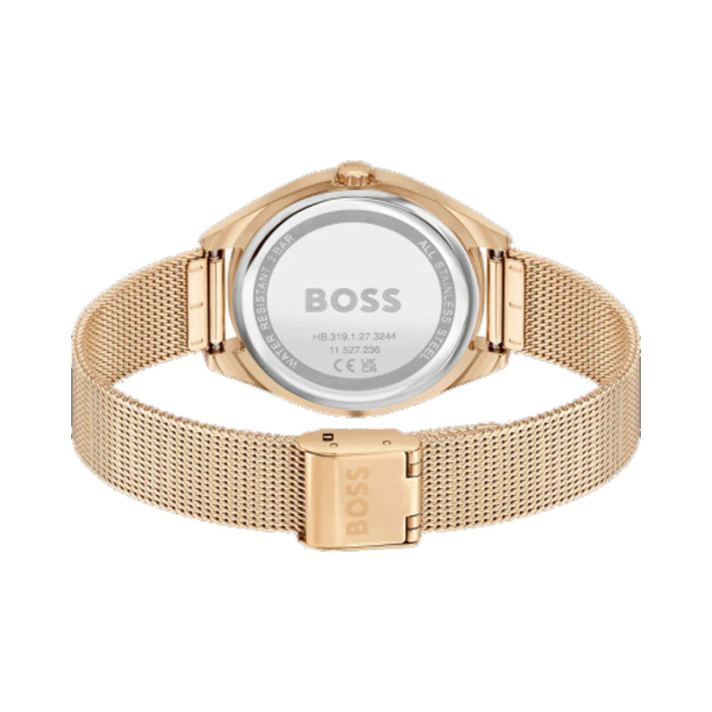 Hugo Boss Analog Gray & Stainless Steel Women's Watch 1502668