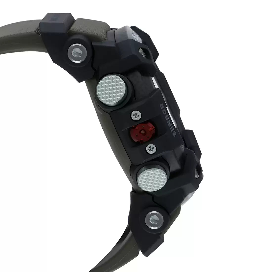 Casio Analog-Digital Black & Resin Men's Watch G973