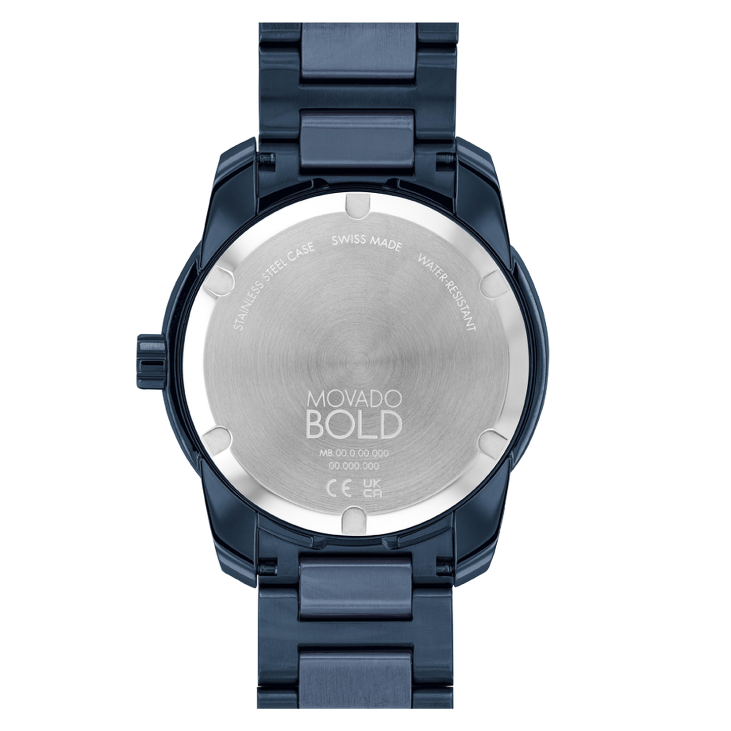 Movado Analog Blue & Stainless Steel Men's Watch 3600862