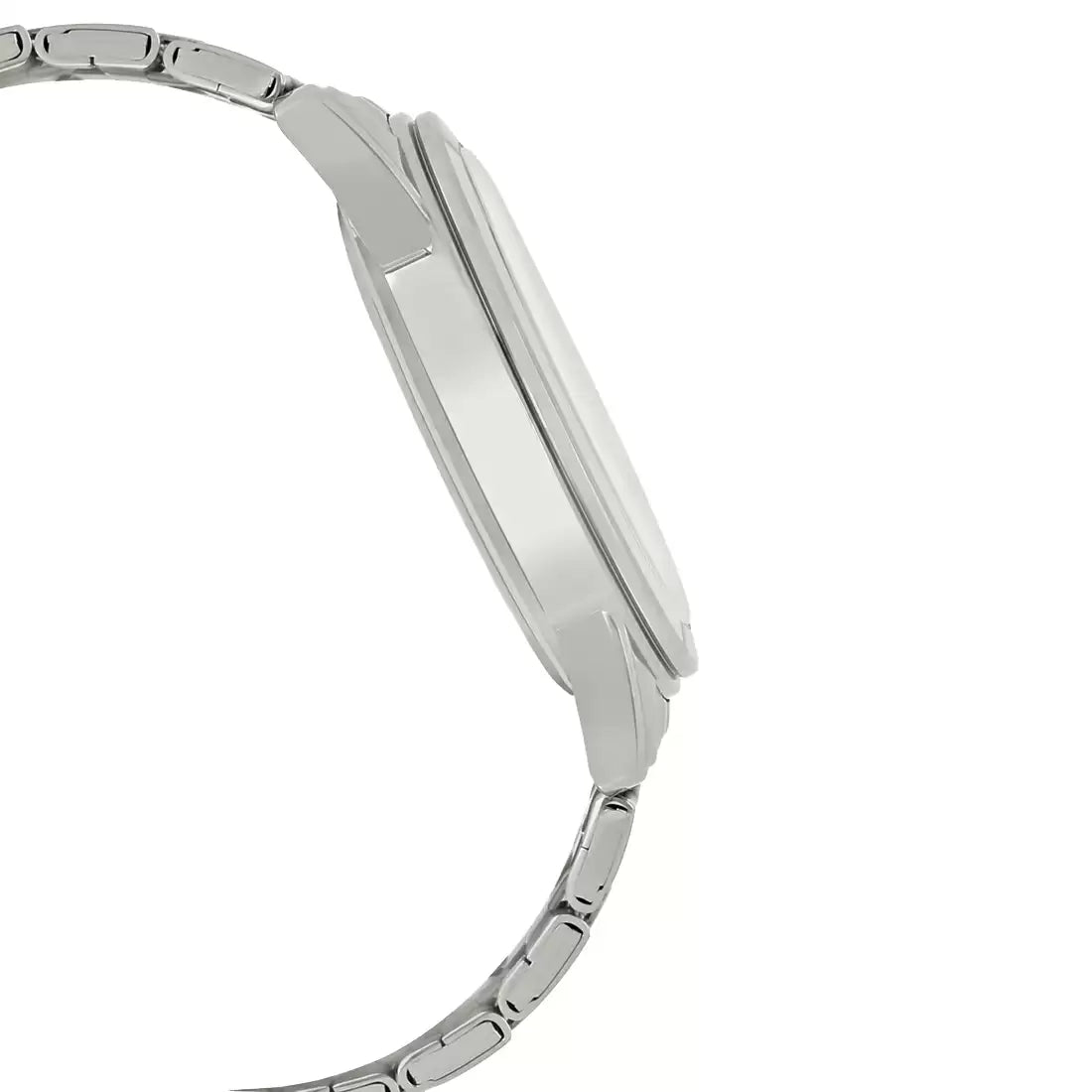 CASIO Analog White & Stainless Steel Men's Watch A552