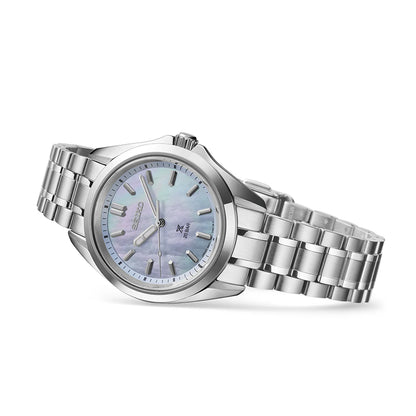 SEIKO Analog Blue & Stainless Steel Women's Watch SUR607J1