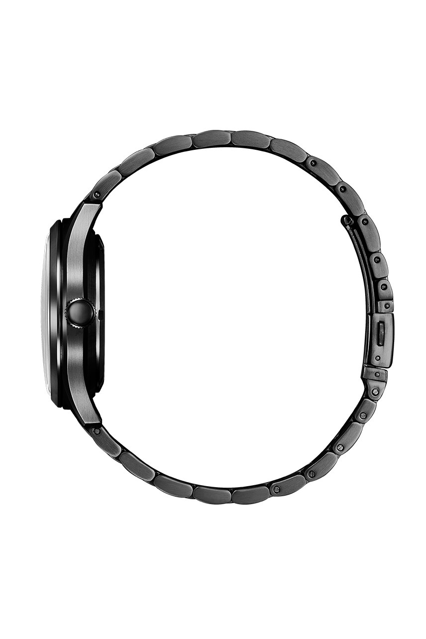Citizen Analog Black & Stainless Steel Men's Watch NH8395 77E
