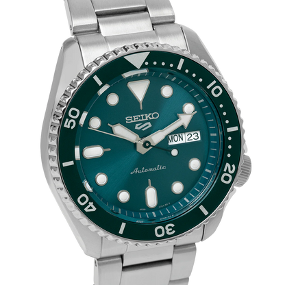 Seiko Analog Green & Stainless Steel Men's Watch SRPD61K1