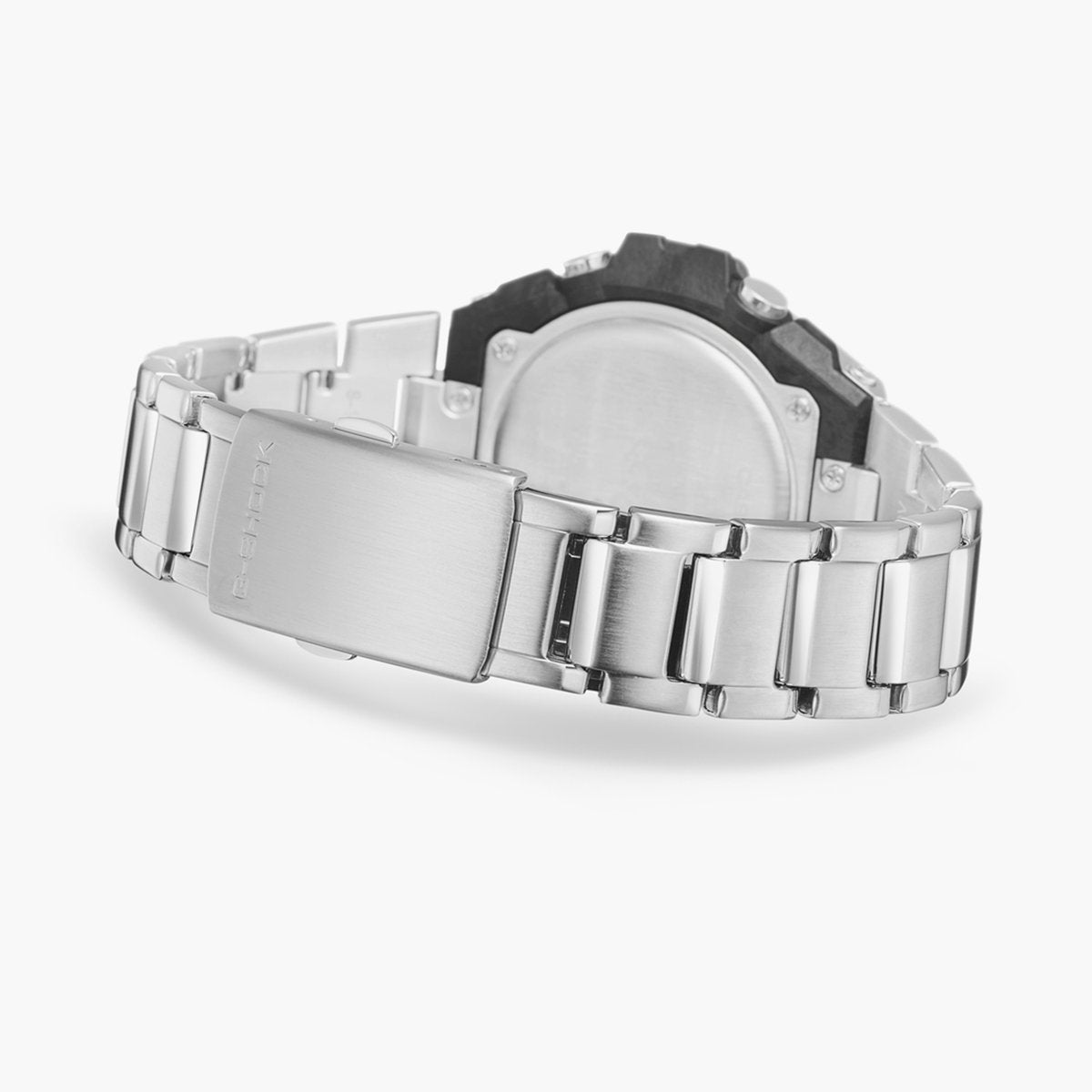 Casio Analog-Digital Black & Stainless Steel Men's Watch G1235