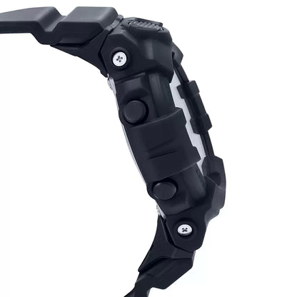 Casio Analog-Digital Black & Resin Men's Watch G827
