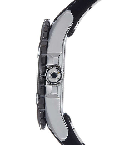 Seiko Analog Black & Rubber Men's Watch SRL027J1