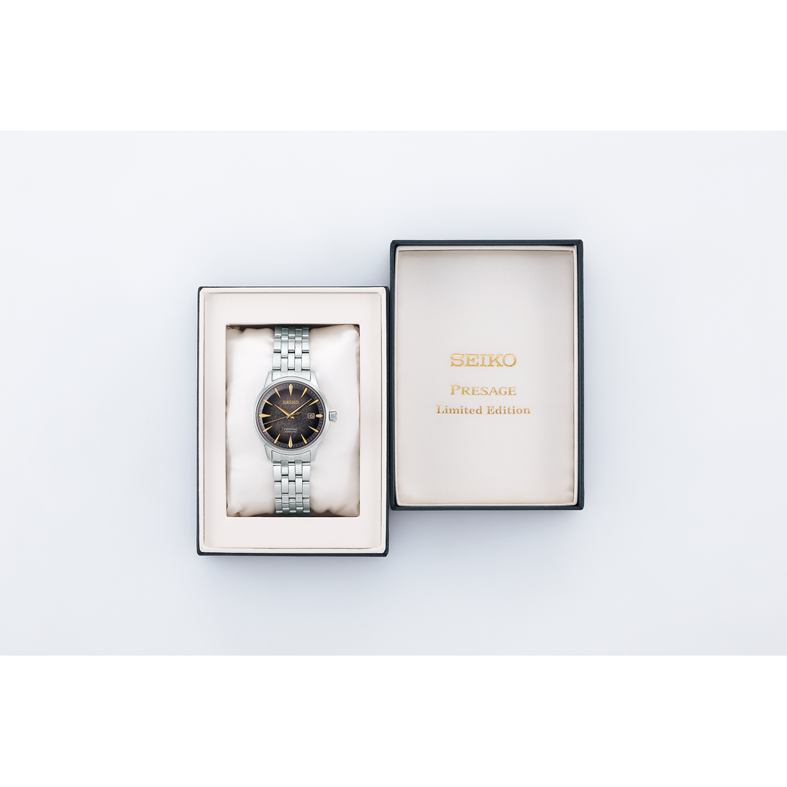 Seiko Analog Grey & Stainless Steel Men's Watch SRPK93J1