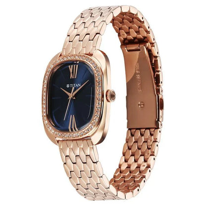 Analog Blue & Stainless Steel Women' 95317WM01