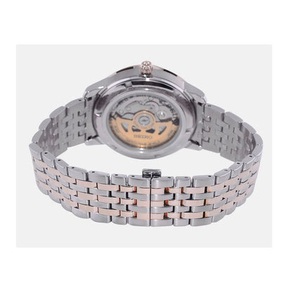 Seiko Analog White & Metal band Men's Watch SRP766J1