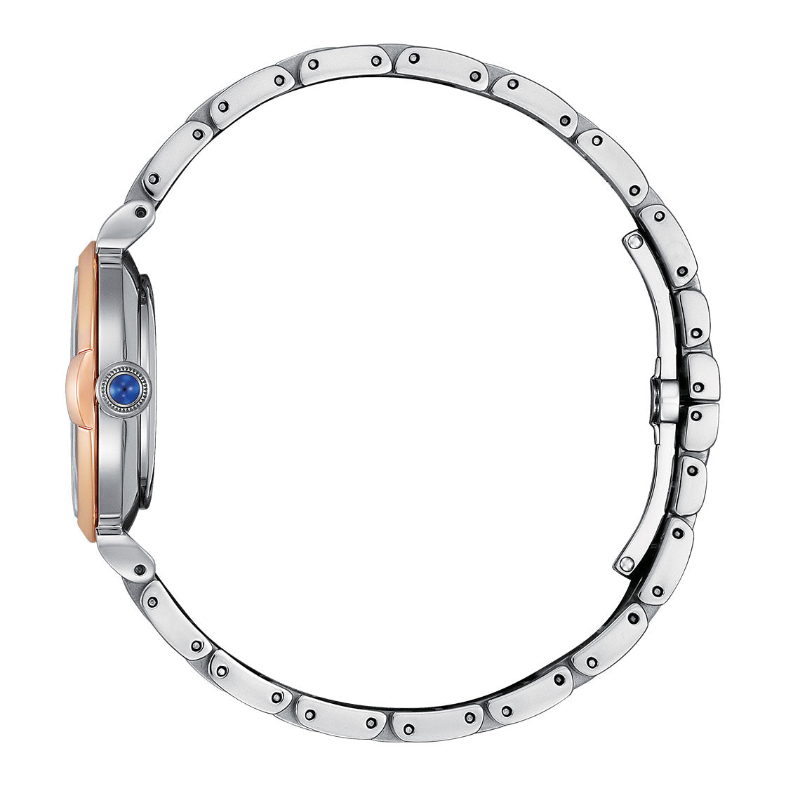 Citizen Analog Mother Of Pearl & Stainless Steel Women's Watch EM1074 82D
