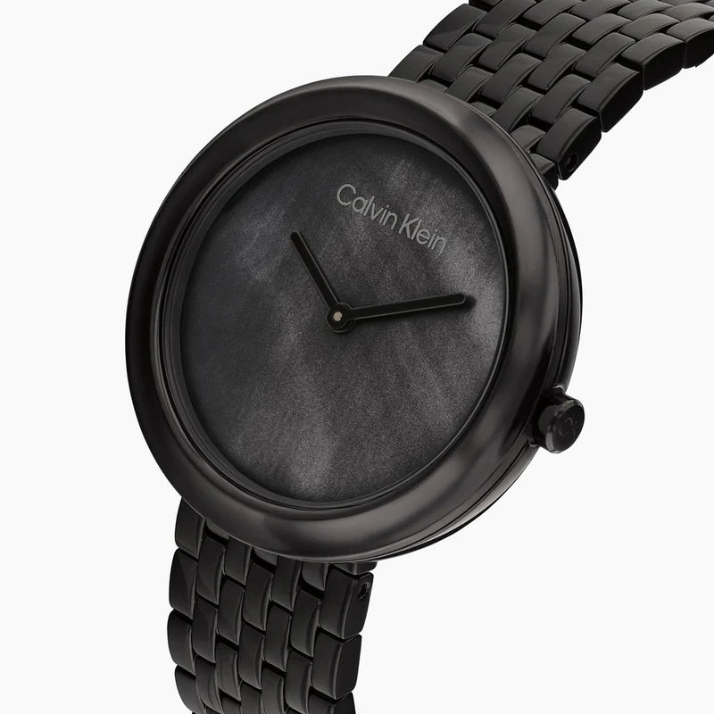 Calvin Klein Analog Green & Leather Men's Watch 25200323